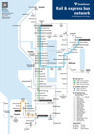 Sound Transit crosslake connection map (semi official style)
