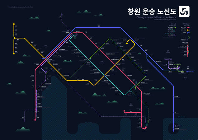 Changwon crayon (GTIC mapmaking contest)