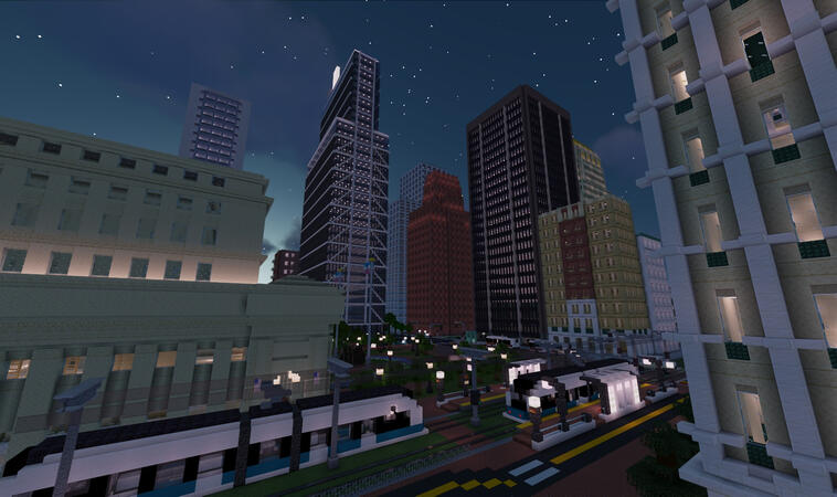 Roehaven Union Station plaza